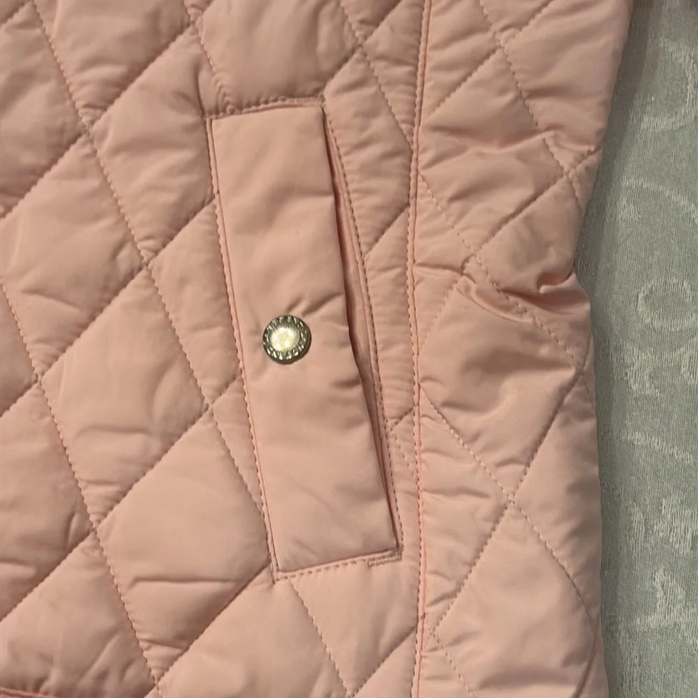 Lands End Pink Quilted Jacket - Picture 7 of 14